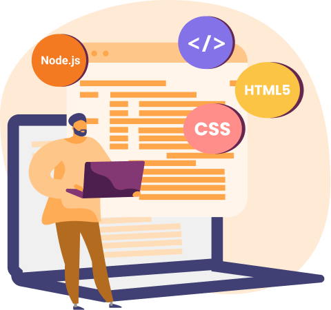 Web Development Illustration